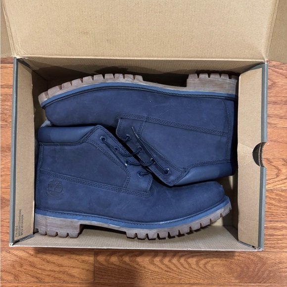 Timberland Men's Dark Blue Boots - Picture 1 of 3